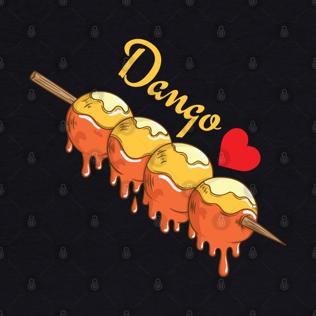 Dango mochiko rice dumpling by dieEinsteiger